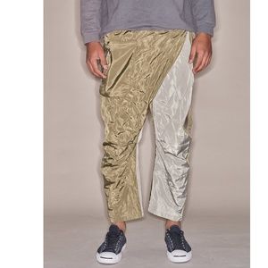 NWT Fried Rice Quilted Wrap Pants